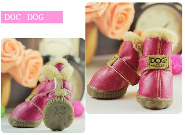 Tan Fur Winter Boots