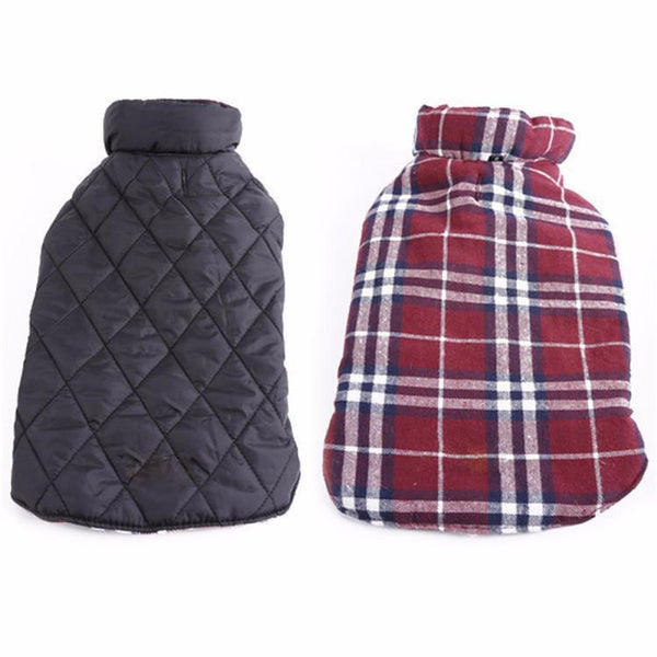 Reversible Plaid Jacket