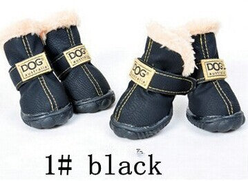 Tan Fur Winter Boots
