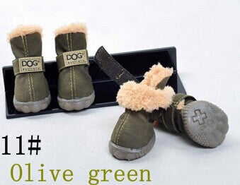 Tan Fur Winter Boots