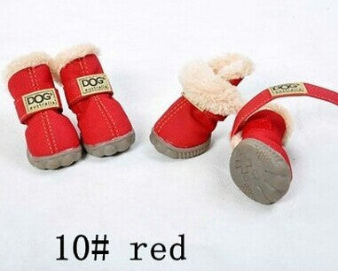 Tan Fur Winter Boots