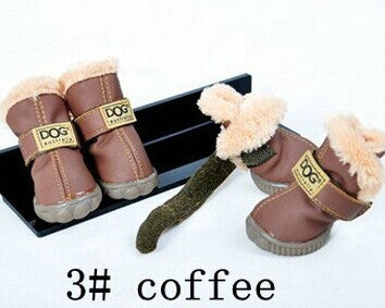 Tan Fur Winter Boots
