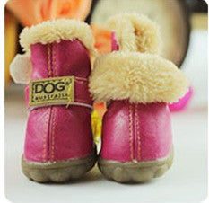 Tan Fur Winter Boots