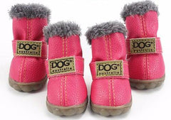 Grey Fur Winter Boots