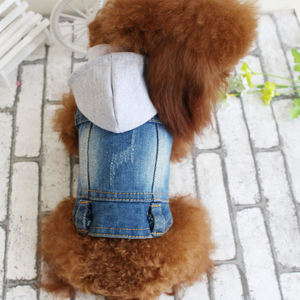 Hooded Denim Jacket