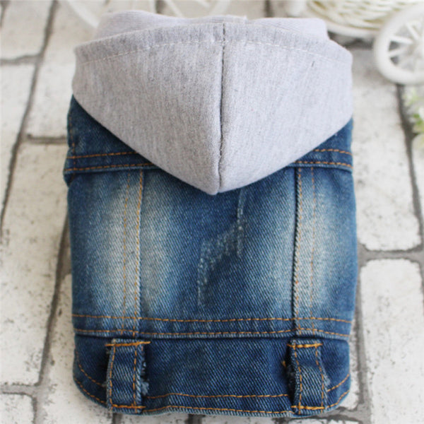 Hooded Denim Jacket