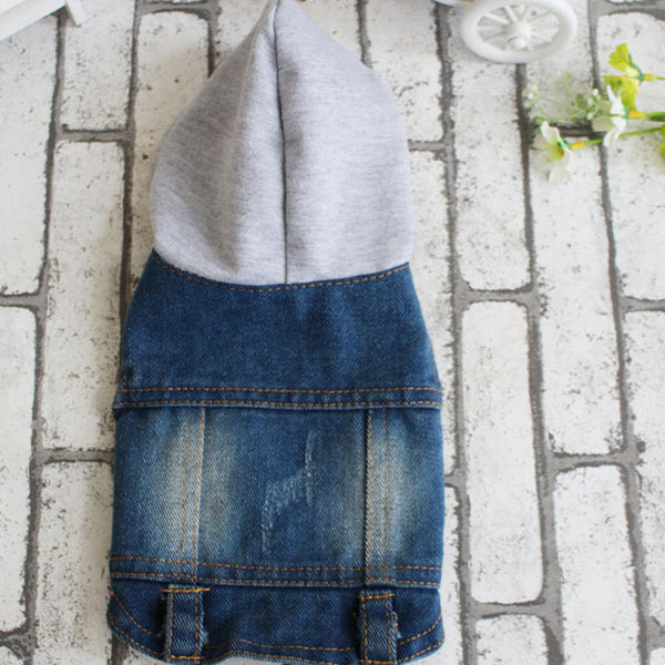 Hooded Denim Jacket